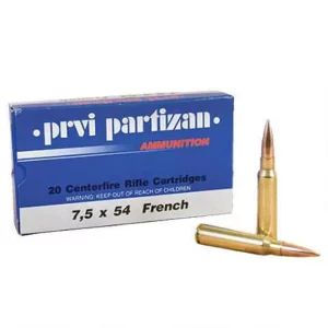 PPU 7.5 x 54mm 139Gr French (100Rds)