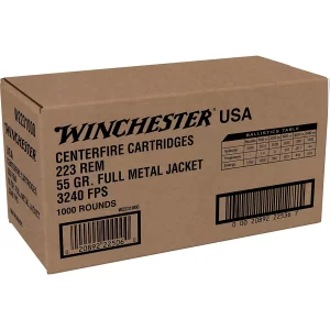 winchester 223 ammo 1000 round case